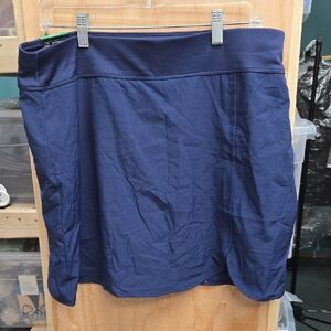 Callaway Size L Dark Blue True Sculpt Pull On Stretch Skort